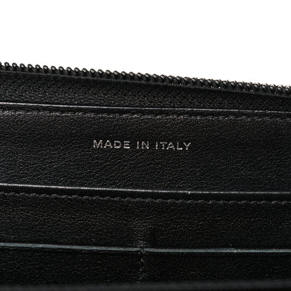 Chanel Caviar Large Timeless CC Zip Around Wallet Black 7 of 15