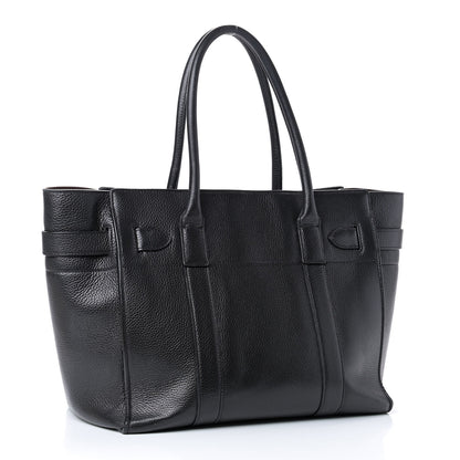 Mulberry Classic Grain Bayswater Zip Tote Black 3 of 8