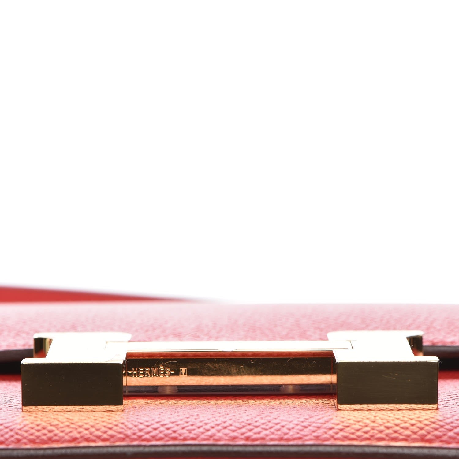 Hermes Epsom Constance 18 Rouge Tomate Etain 9 of 19