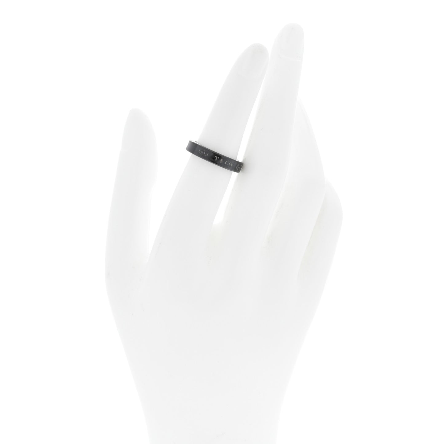 Titanium 1837 Narrow Band Ring 51 5.75