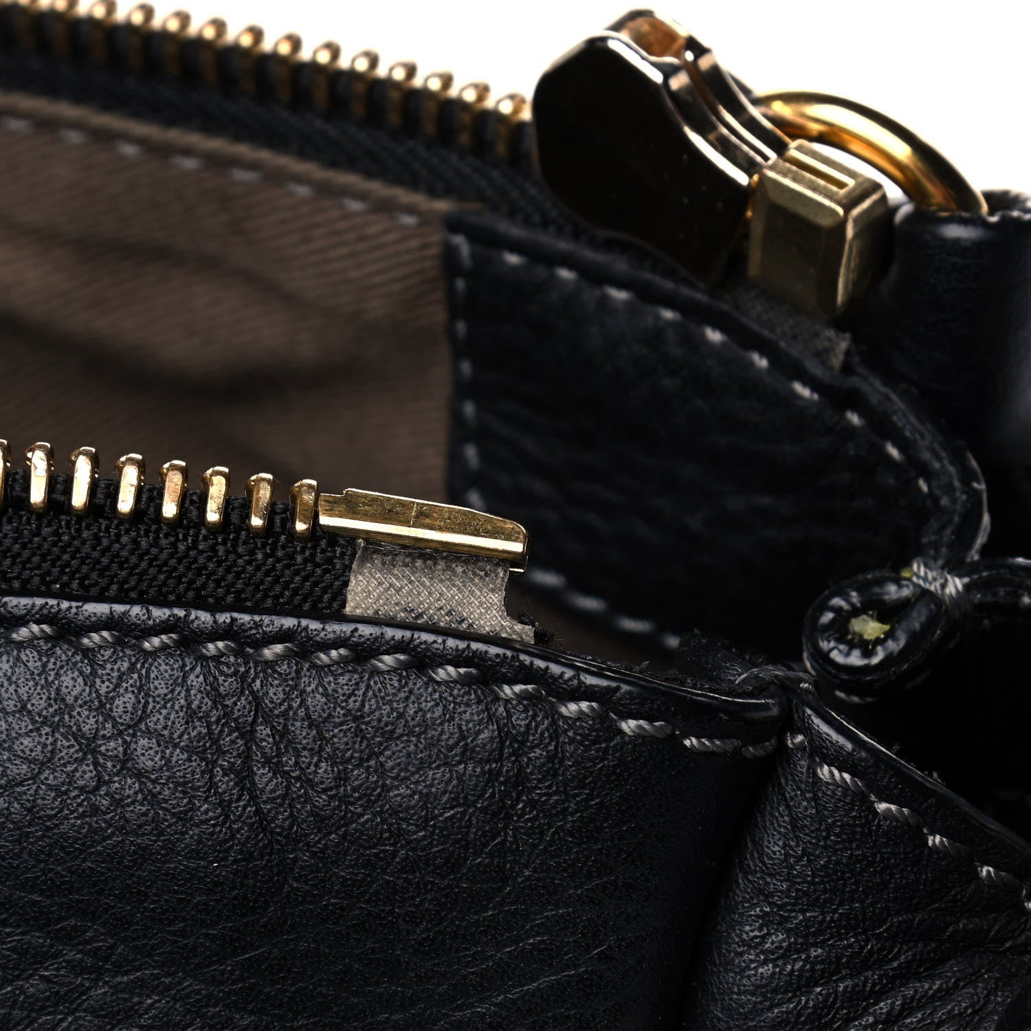Chloe Calfskin Medium Marcie Satchel Black 11 of 15