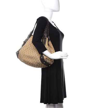 Gucci Monogram Medium Pelham Shoulder Bag Dark Brown 2 of 15