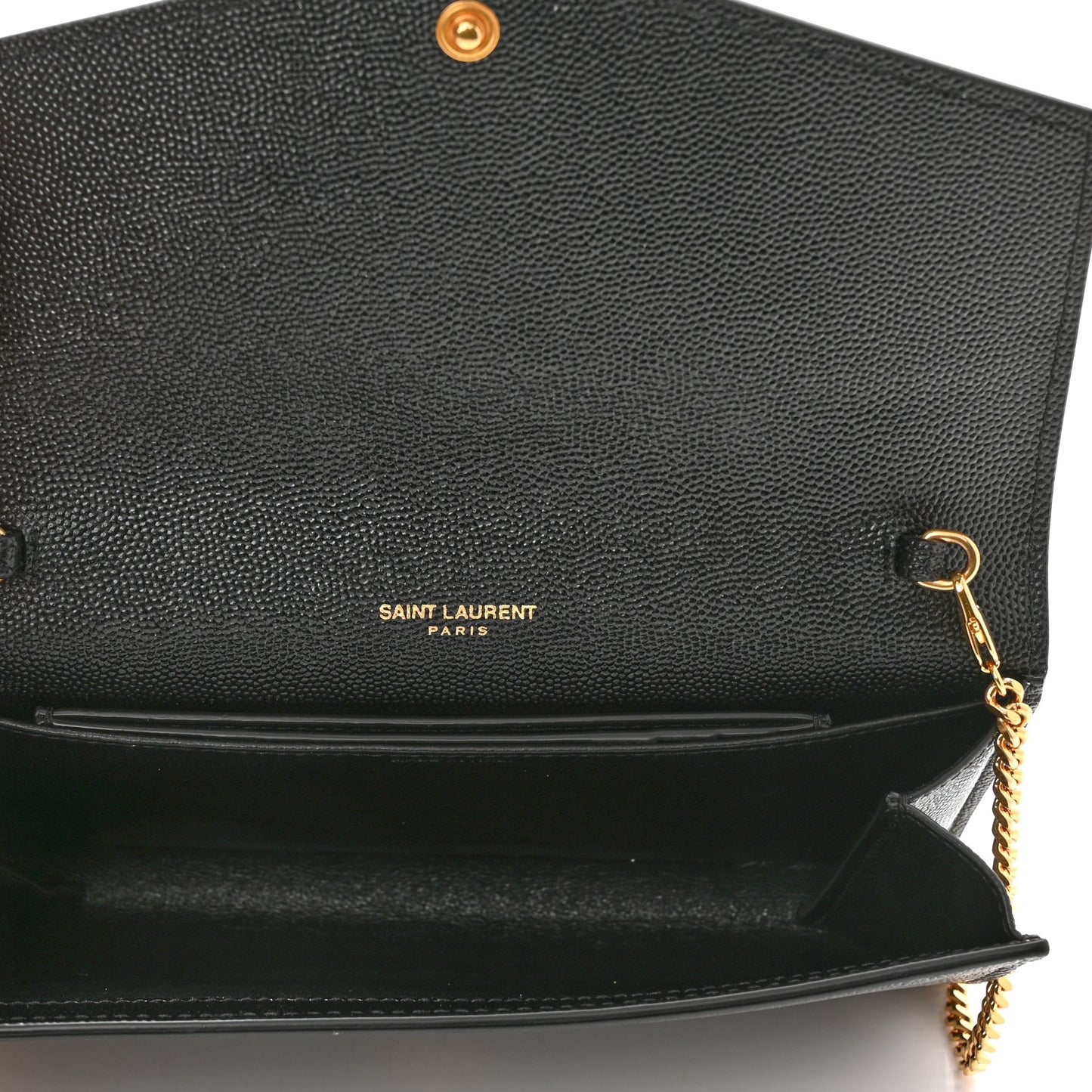 Grain De Poudre Uptown Chain Wallet Black