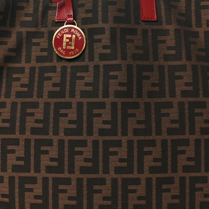 Fendi Zucca Special Shopping Tote  Tobacco Granada 9 of 12