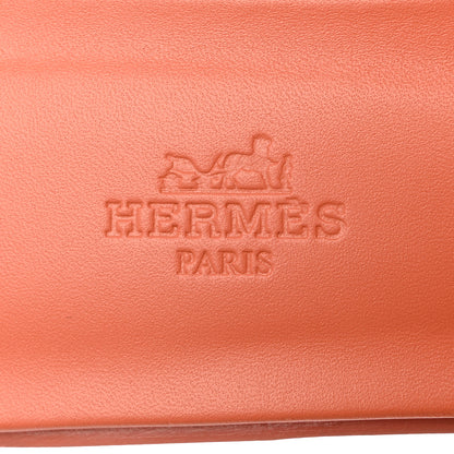 Hermes Epsom Oran Sandals 38 Orange Joey 6 of 9