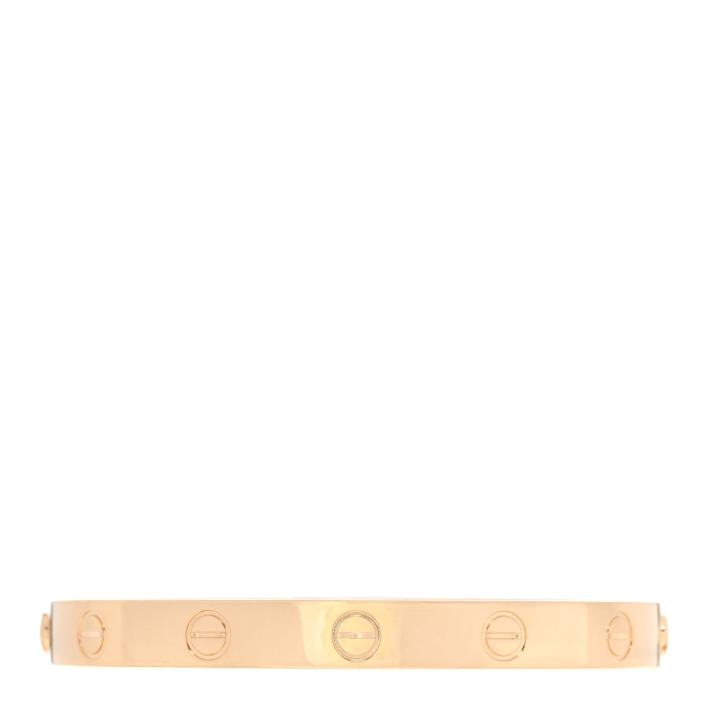 18K Yellow Gold LOVE Bracelet 16
