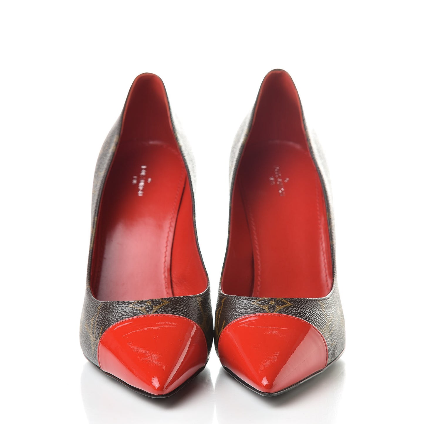 Monogram Cherie Pumps 41 Red