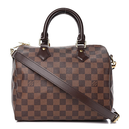Louis Vuitton Damier Ebene Speedy Bandouliere 25 1 of 13