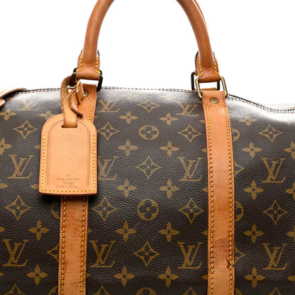 Louis Vuitton Monogram Keepall Bandouliere 50 8 of 15