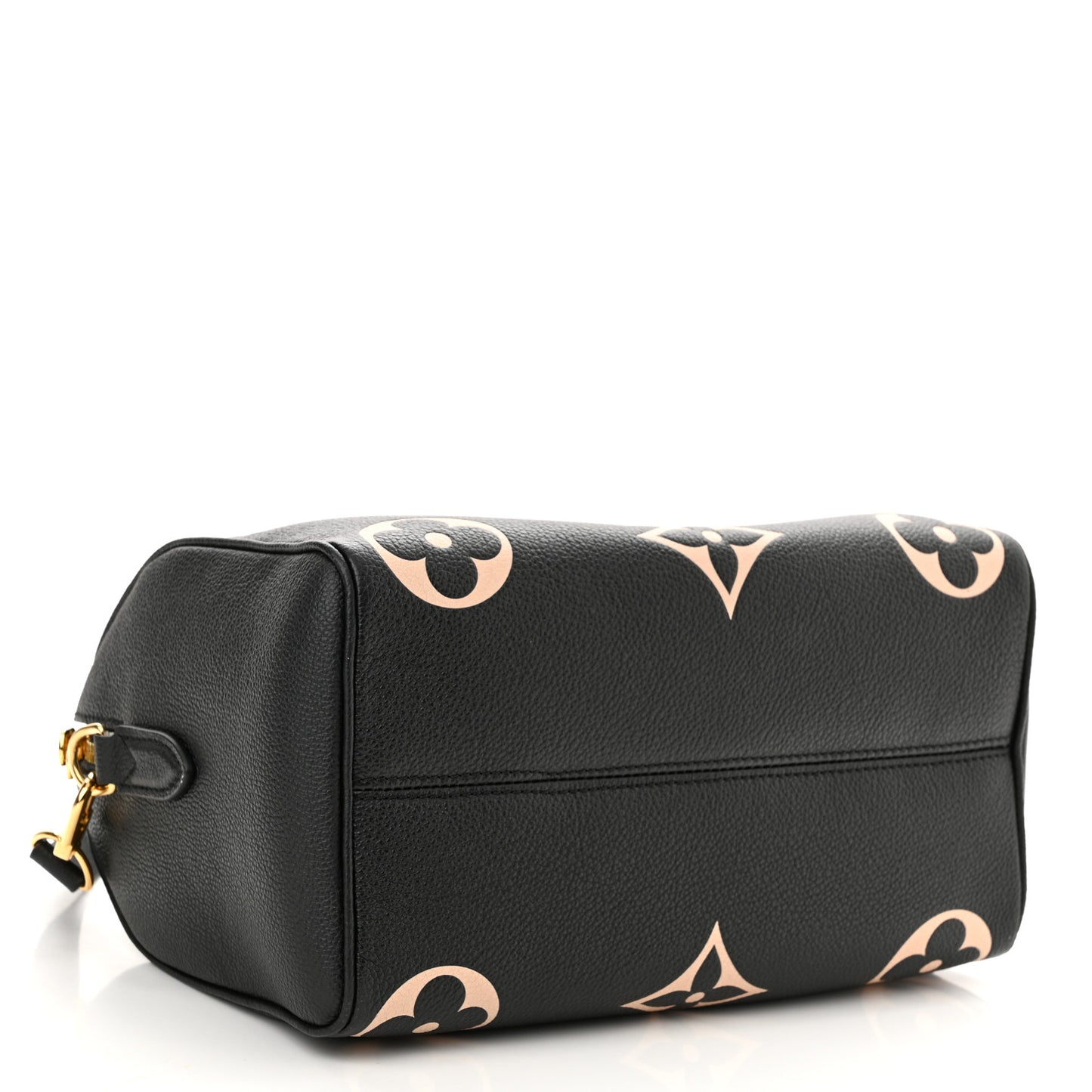 Empreinte Monogram Giant Speedy Bandouliere 25 Black Beige