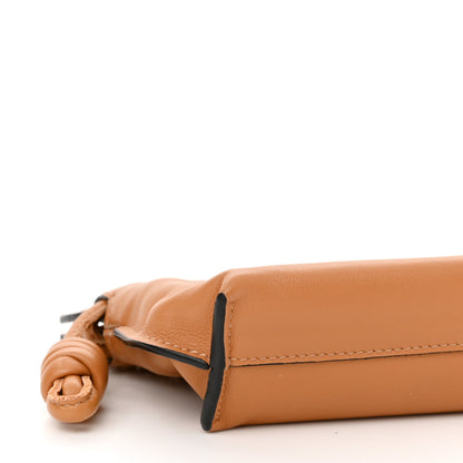 Loewe Calfskin Nano Flamenco Knot Clutch Warm Desert 8 of 9