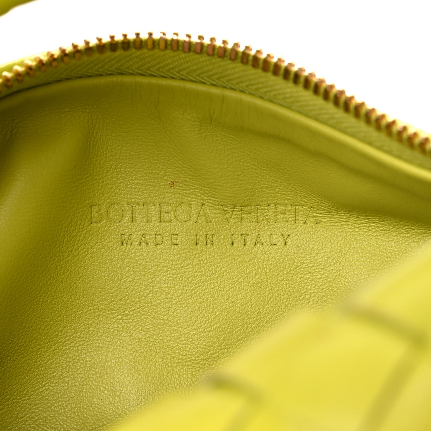 Nappa Intrecciato Mini Jodie Kiwi