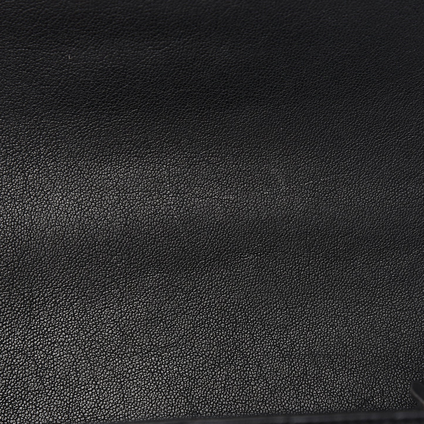 Sheepskin Matelasse Chevron Monogram Medium College Bag Black