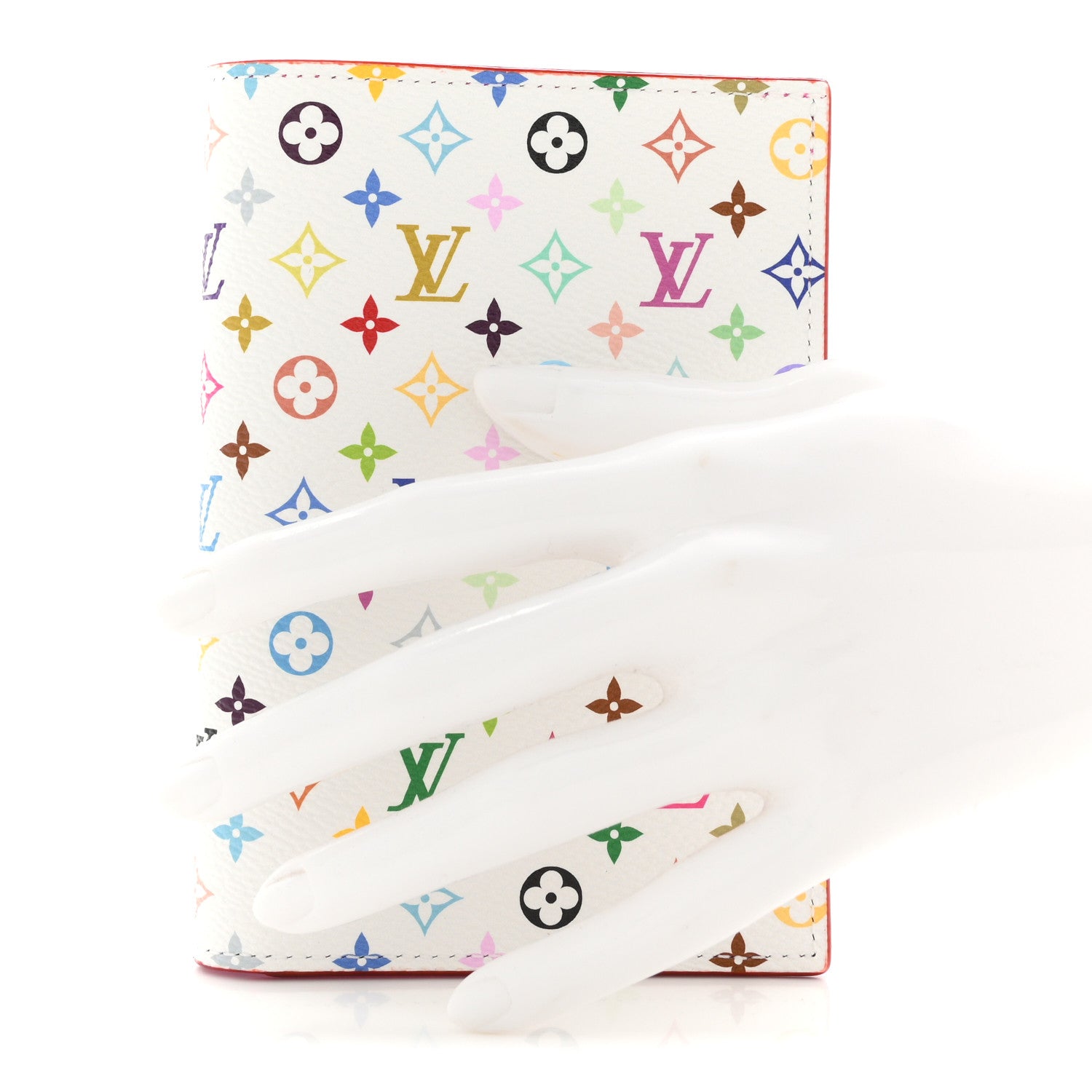 Louis Vuitton LV X TM Monogram Multicolor Passport Cover White 2 of 7