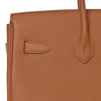 Hermes Epsom Birkin 35 Caramel 8 of 35