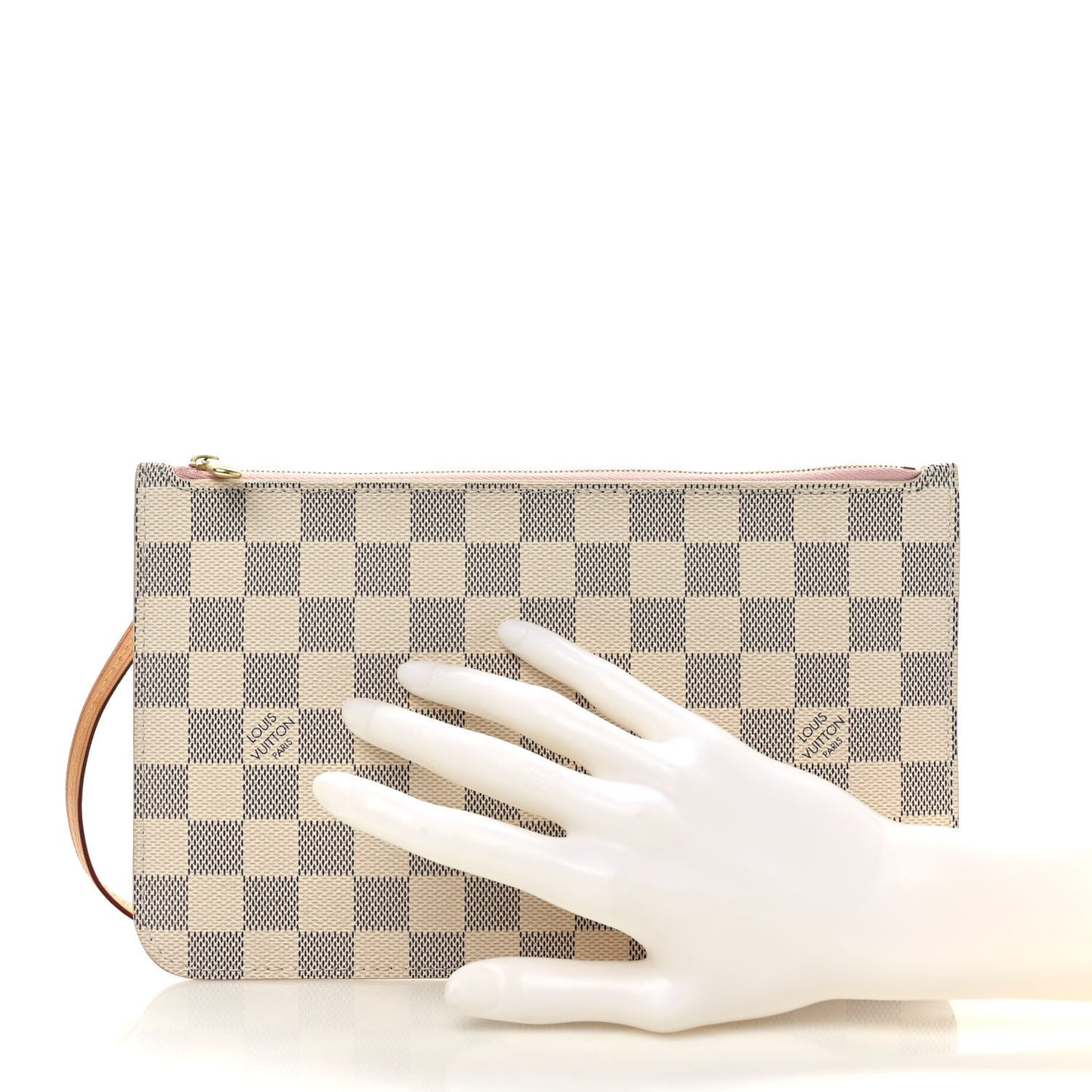 Damier Azur Neverfull MM GM Pochette Rose Ballerine