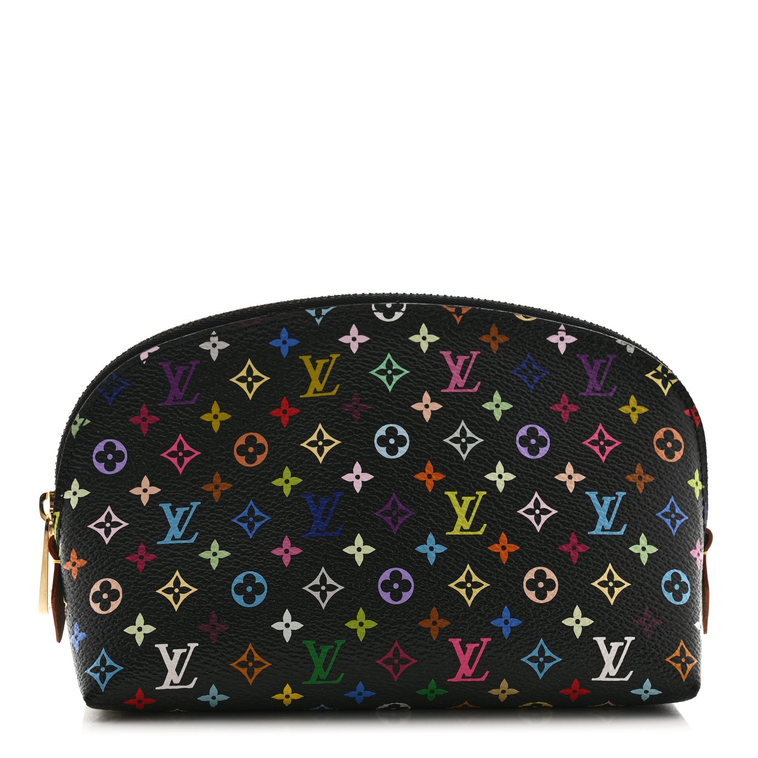 Louis Vuitton LOUIS VUITTON Monogram Multicolor Cosmetic Pouch Black Grenade 1 of 6