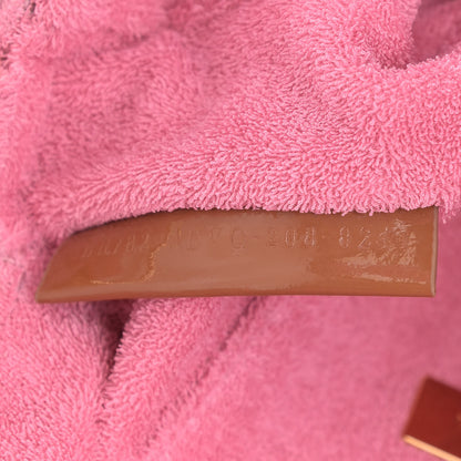 Fendi Terry Cloth Vitello Century Matte FF 1974 Embossed Belt Baguette Lollypop 9 of 10
