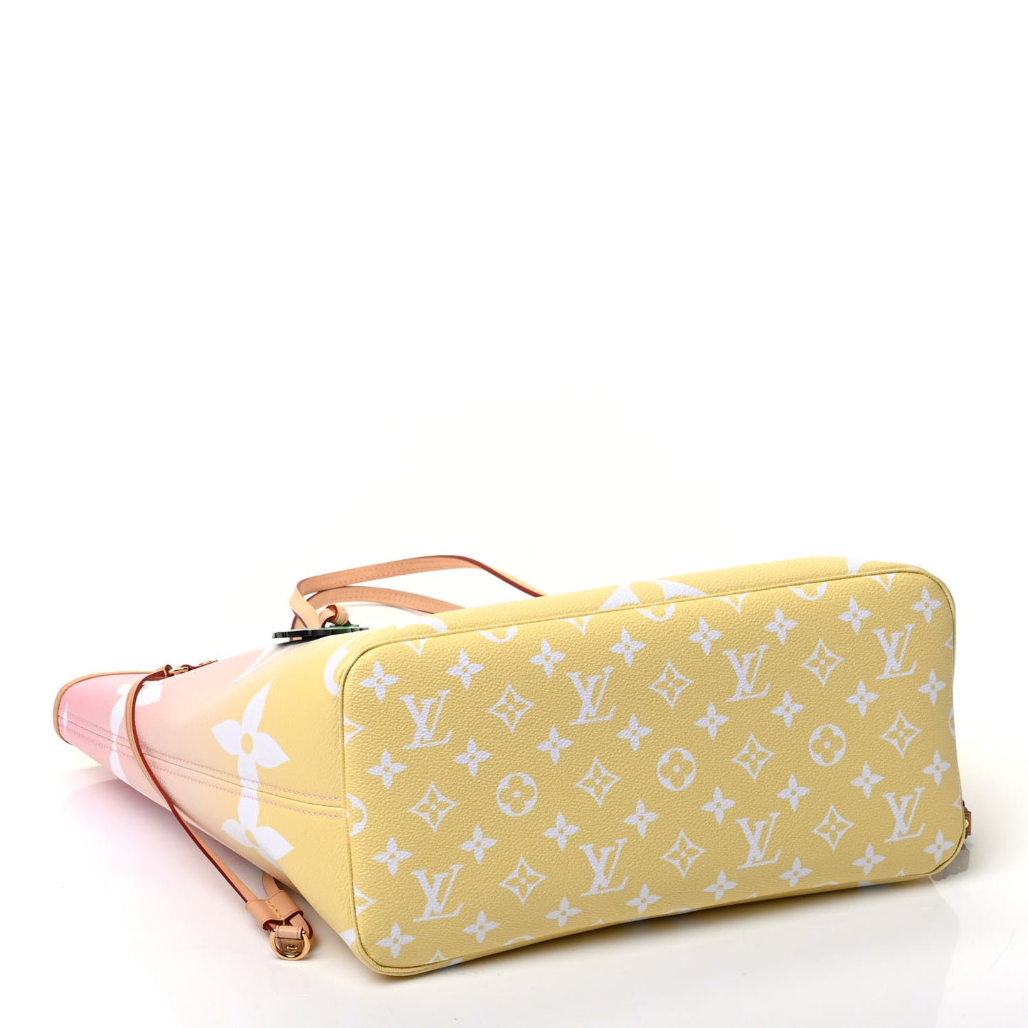 Monogram Giant By The Pool Neverfull MM Light Pink