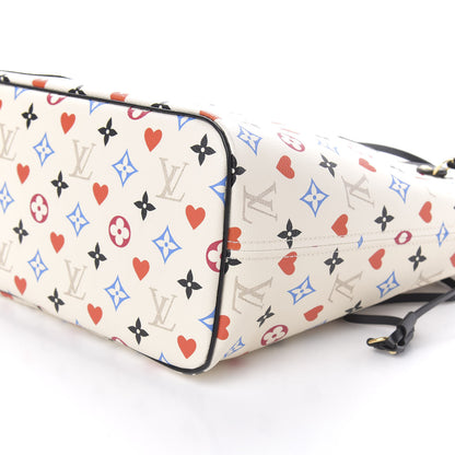 Louis Vuitton Game On Neverfull MM White 9 of 11
