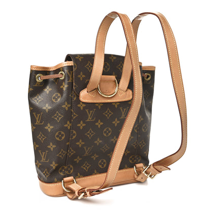 Louis Vuitton Monogram Montsouris MM Backpack 2 of 8