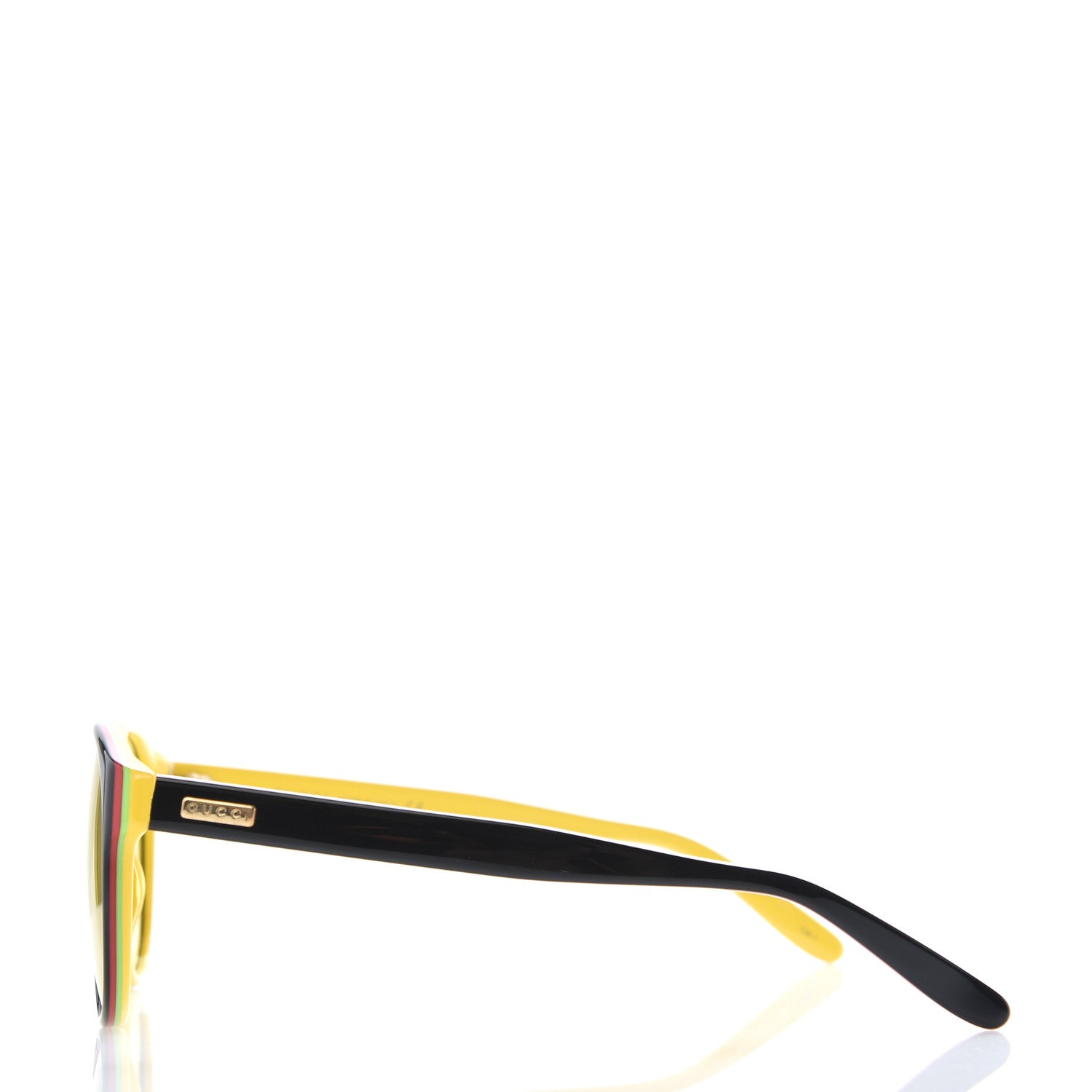 Gucci Acetate GG Sunglasses GG0271S Sunglasses Yellow 3 of 8