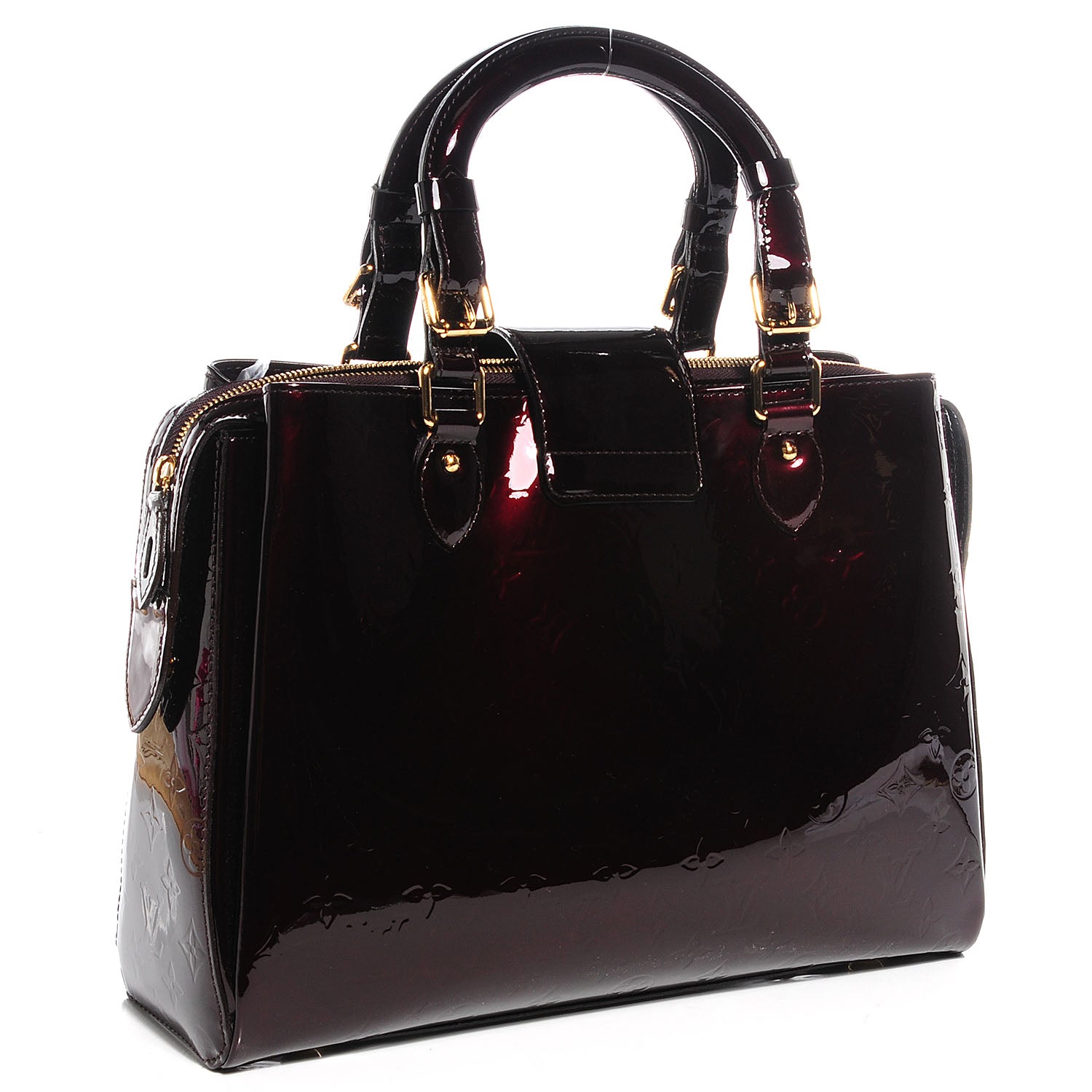Louis Vuitton Vernis Melrose Avenue Amarante 3 of 7
