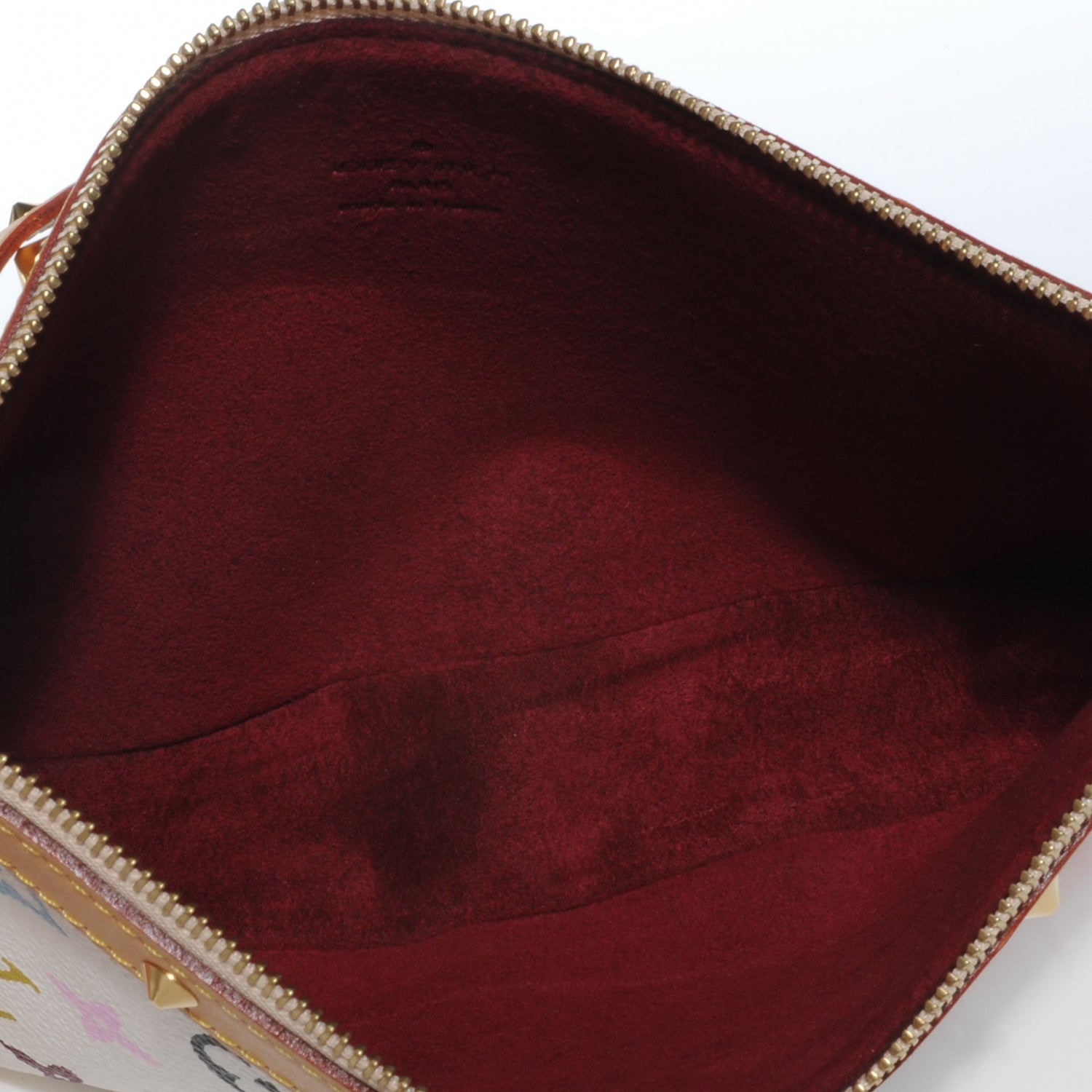 Louis Vuitton Monogram Multicolor Pochette Accessories White 5 of 7