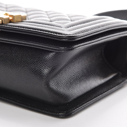 Chanel Caviar Quilted Small Boy Flap Black 6 of 9
