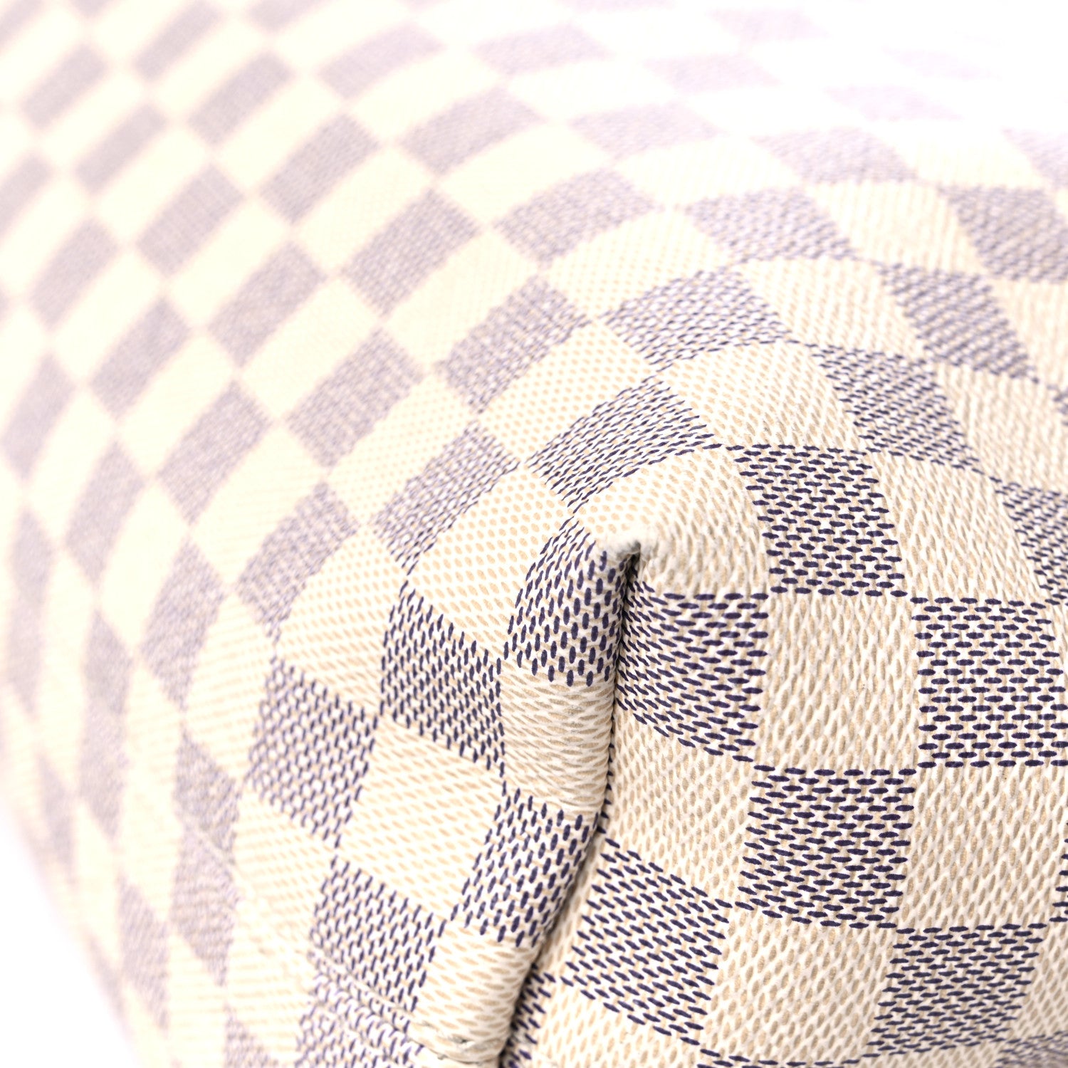 Louis Vuitton Damier Azur Graceful MM Rose Ballerine 8 of 14