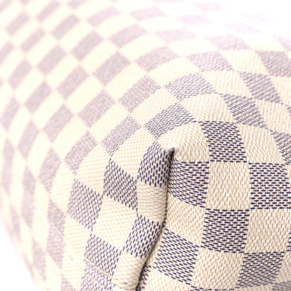 Louis Vuitton Damier Azur Graceful MM Rose Ballerine 8 of 14