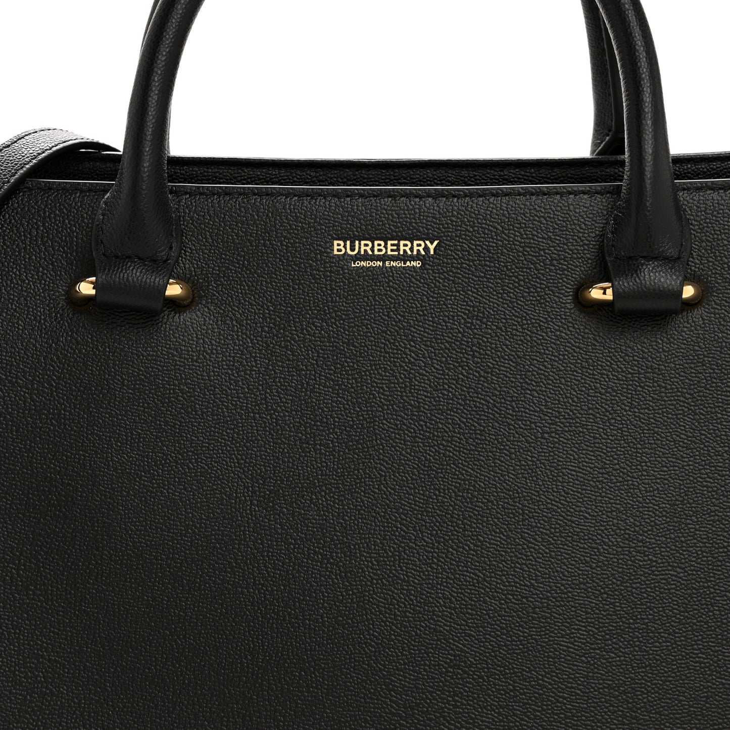 Calfskin Mega Check Small Banwell Tote Black