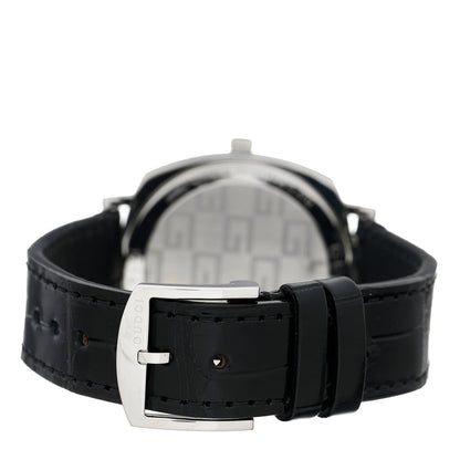 Gucci Stainless Steel Alligator 38mm Grip Quartz Watch 3 of 5
