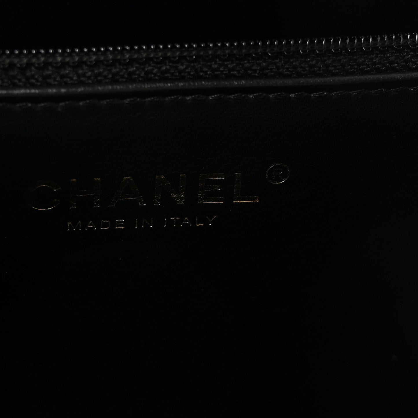 Caviar Quilted Large Shopping Tote Black