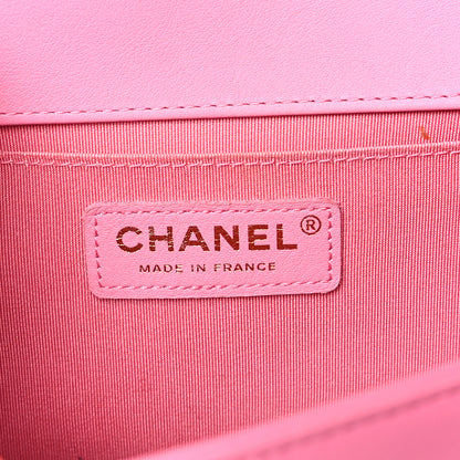 Chanel Calfskin Quilted Medium Boy Flap Pink 6 of 17
