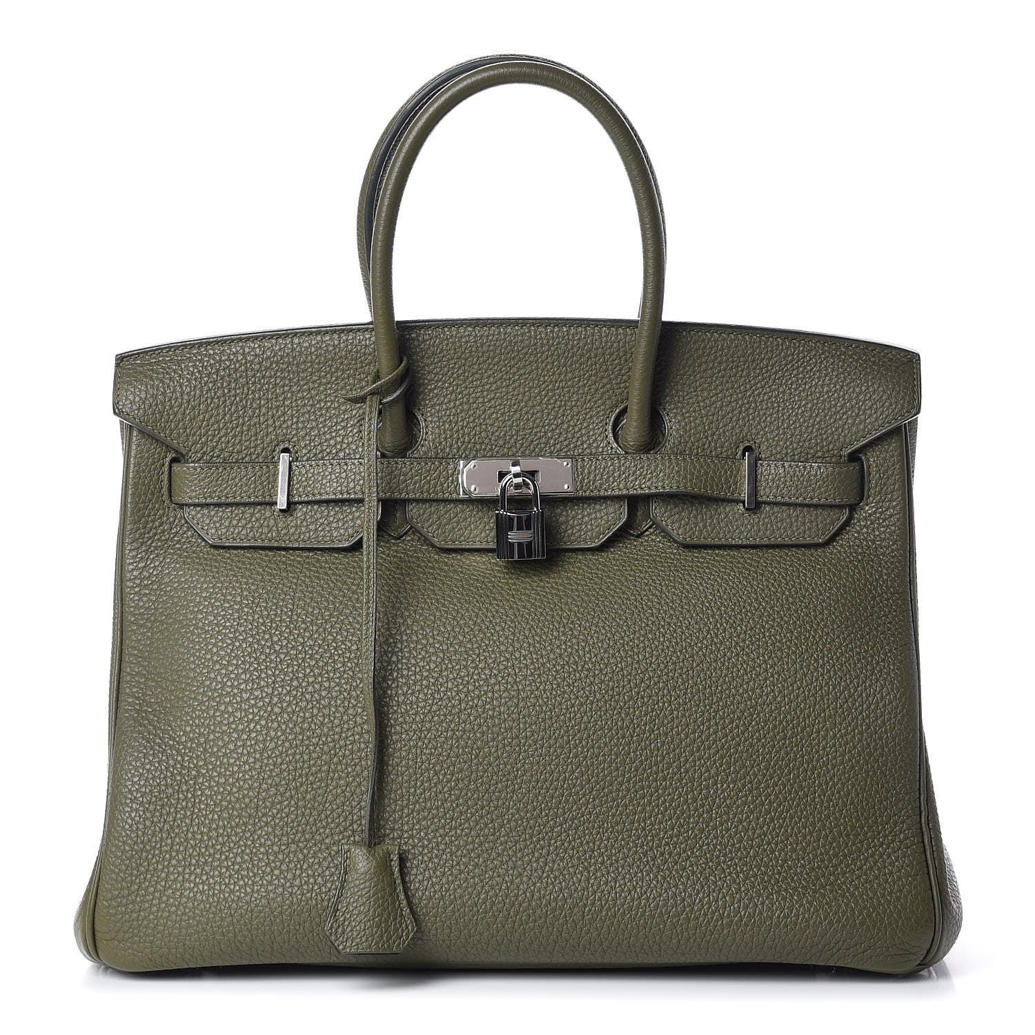 Hermes Togo Birkin 35 Vert Olive 1 of 14