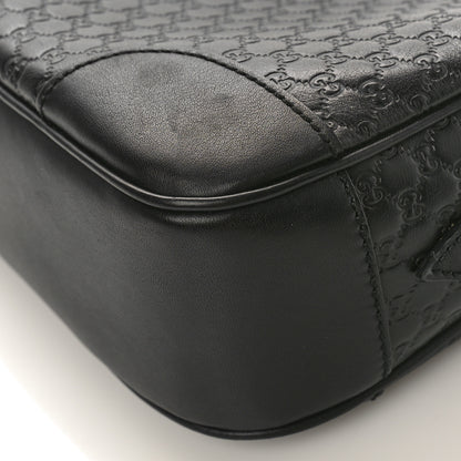 Gucci Microguccissima Mini Bree Messenger Bag Black 9 of 9