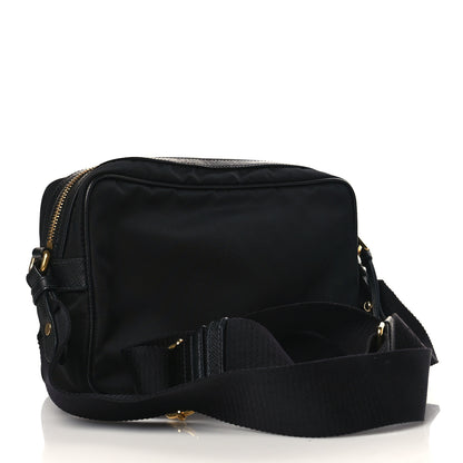 Prada Tessuto Nylon Soft Calf Camera Bag Black 3 of 9