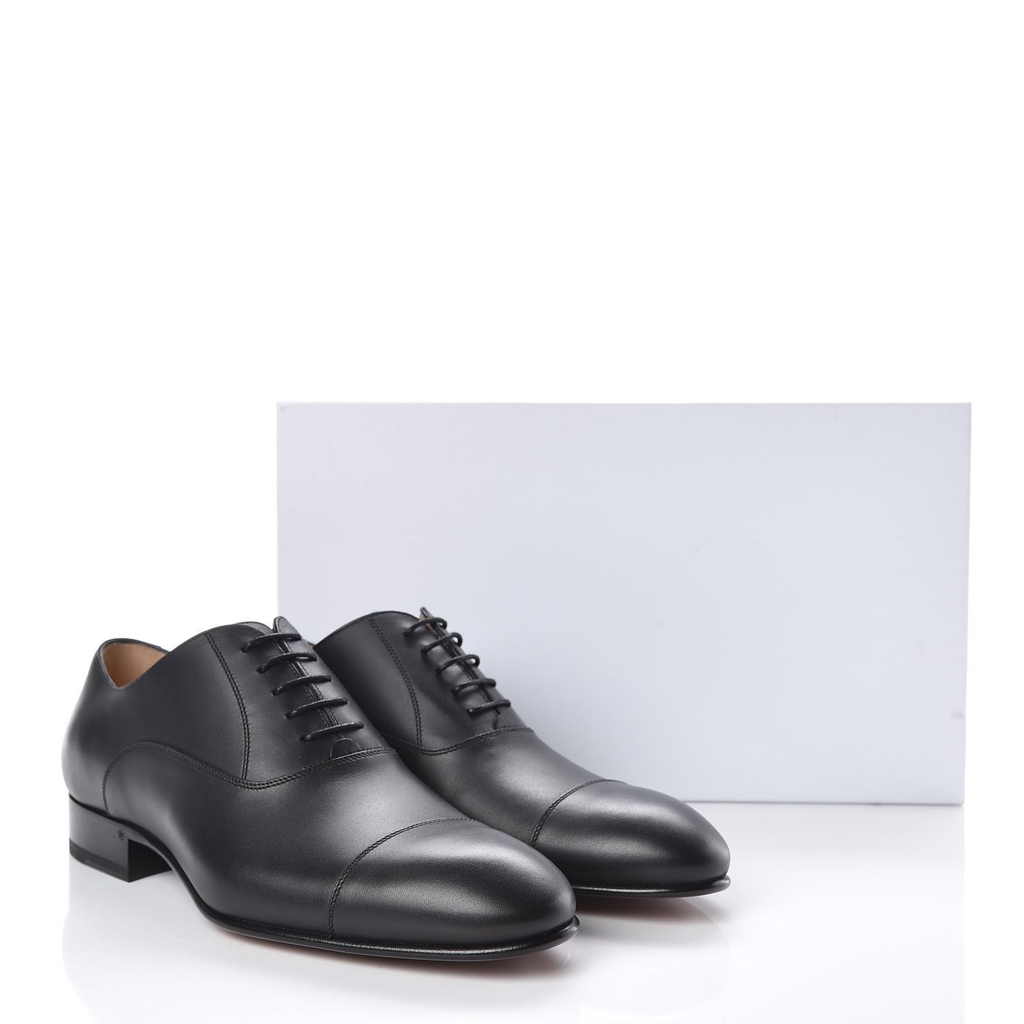 Calfskin Mens Loafers 41 Black