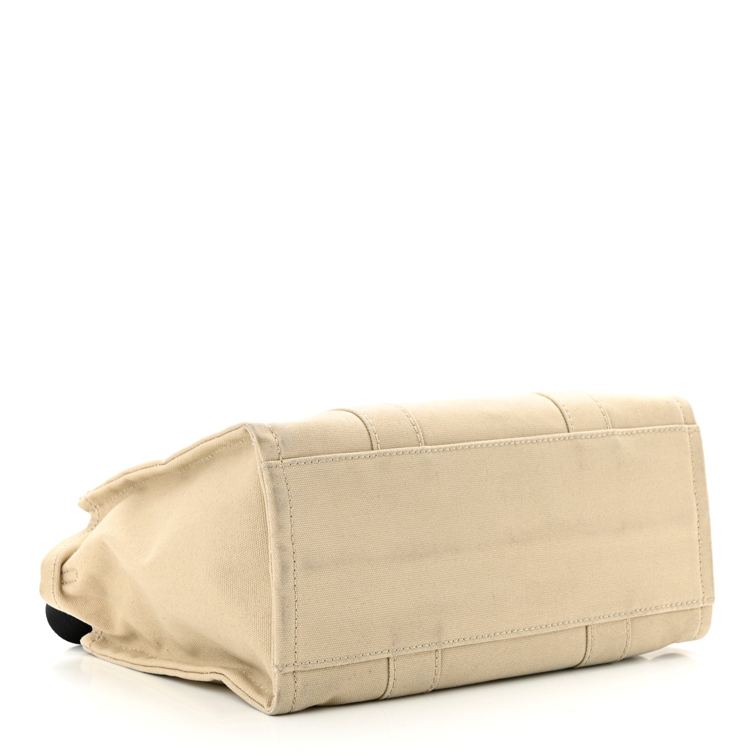 Marc Jacobs Cotton Canvas Medium The Traveler Tote Bag Beige 4 of 15