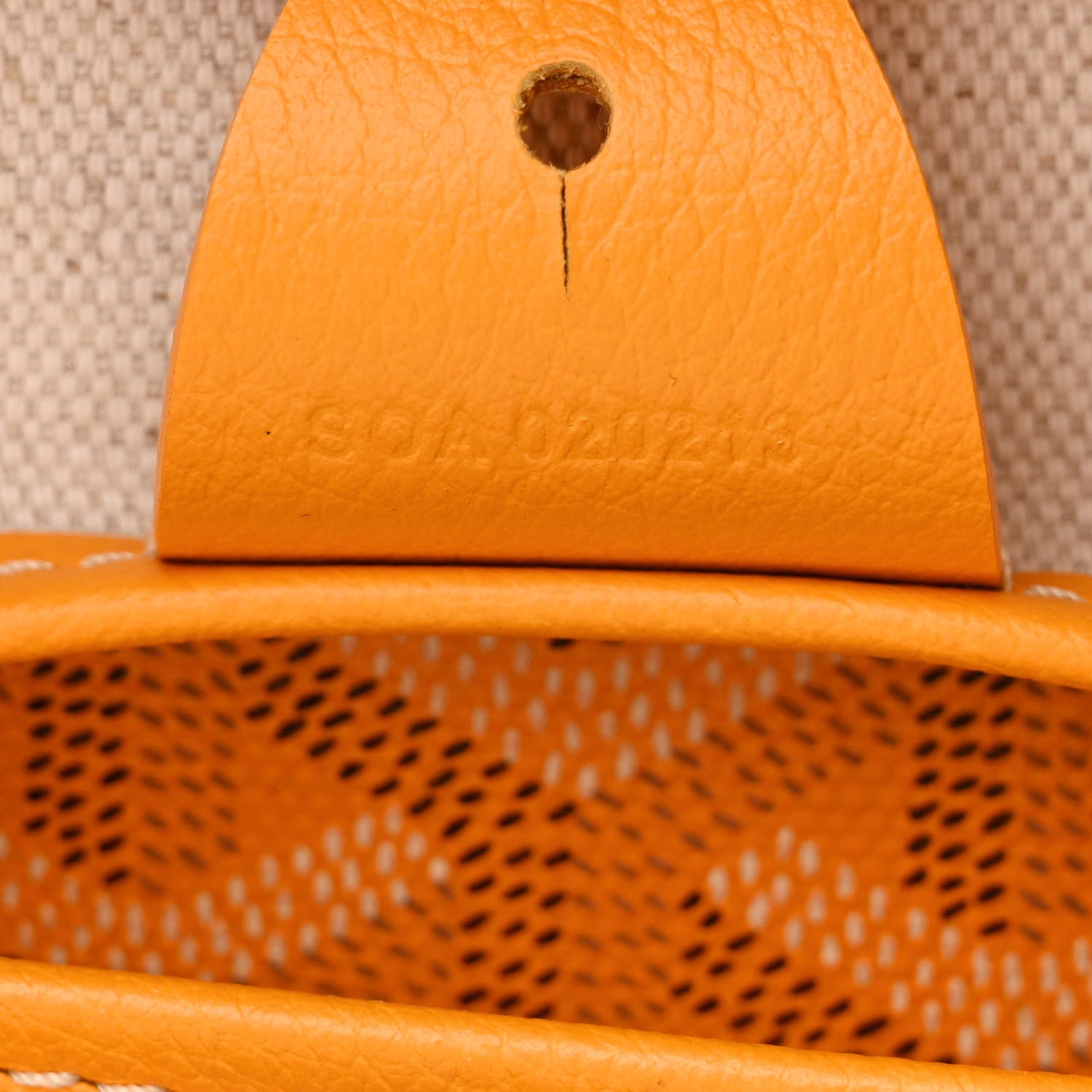 Goyard Goyardine Artois MM Yellow 7 of 14