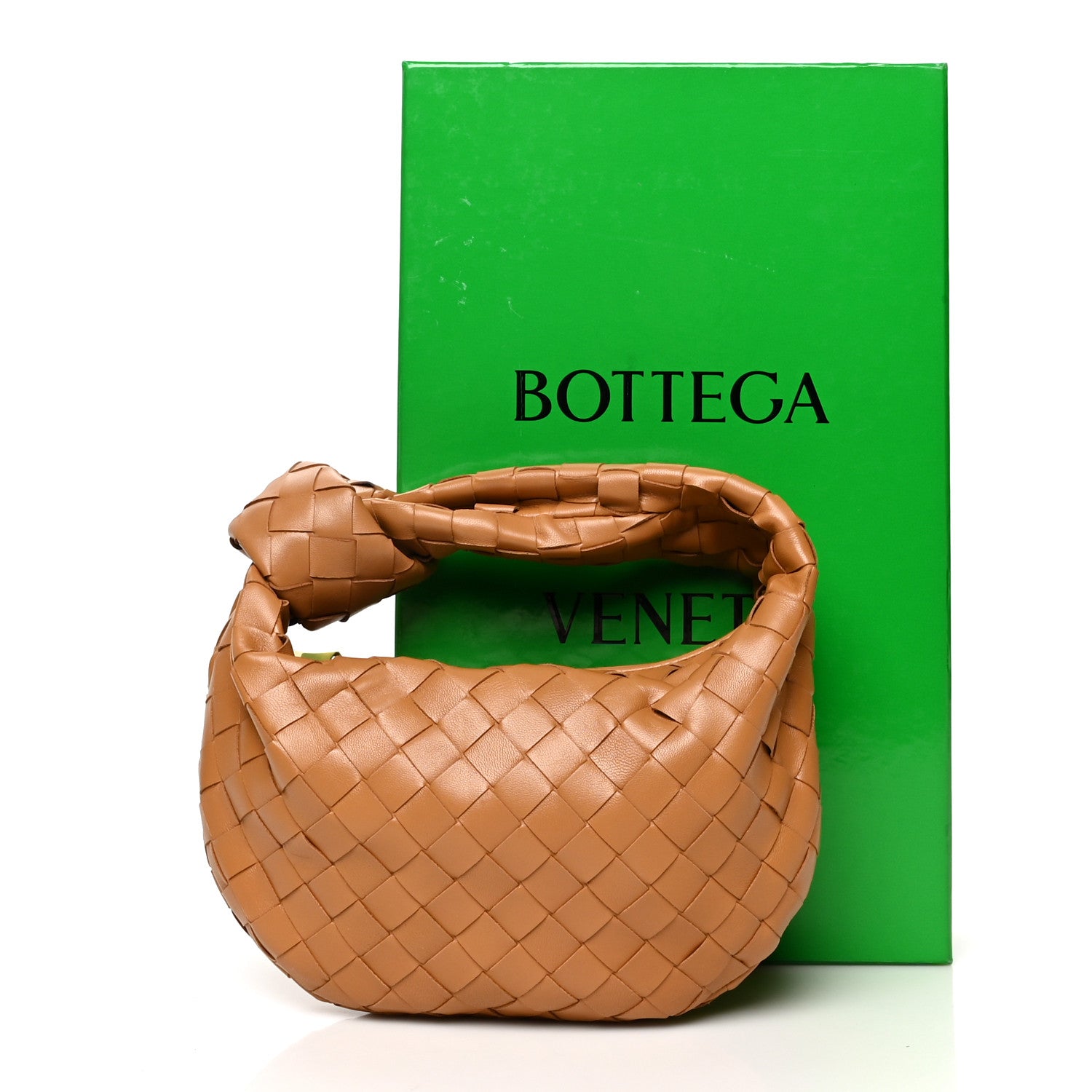 Bottega Veneta Nappa Intrecciato Mini Jodie Caramel 12 of 12