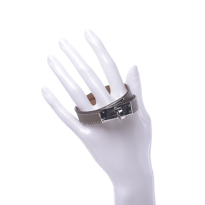 Hermes Swift Kelly Double Tour Bracelet T2 Etoupe 2 of 7