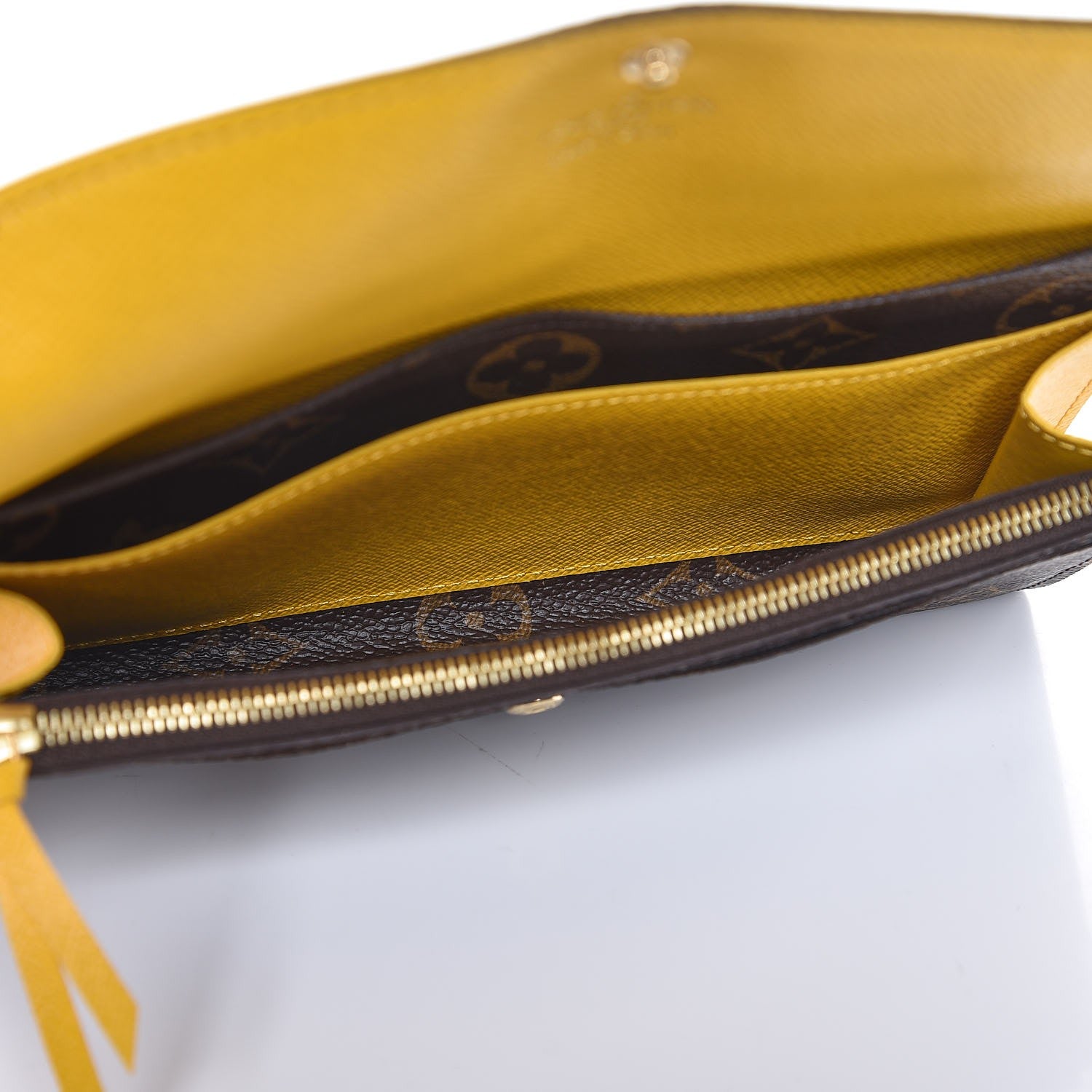 Louis Vuitton Monogram Emilie Wallet Jonquille 5 of 8