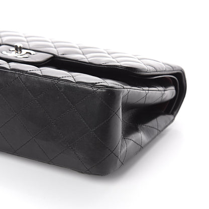 Chanel Lambskin Quilted Jumbo Double Flap Black 9 of 9