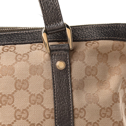 Gucci Monogram Medium Abbey Tote Dark Brown 9 of 11