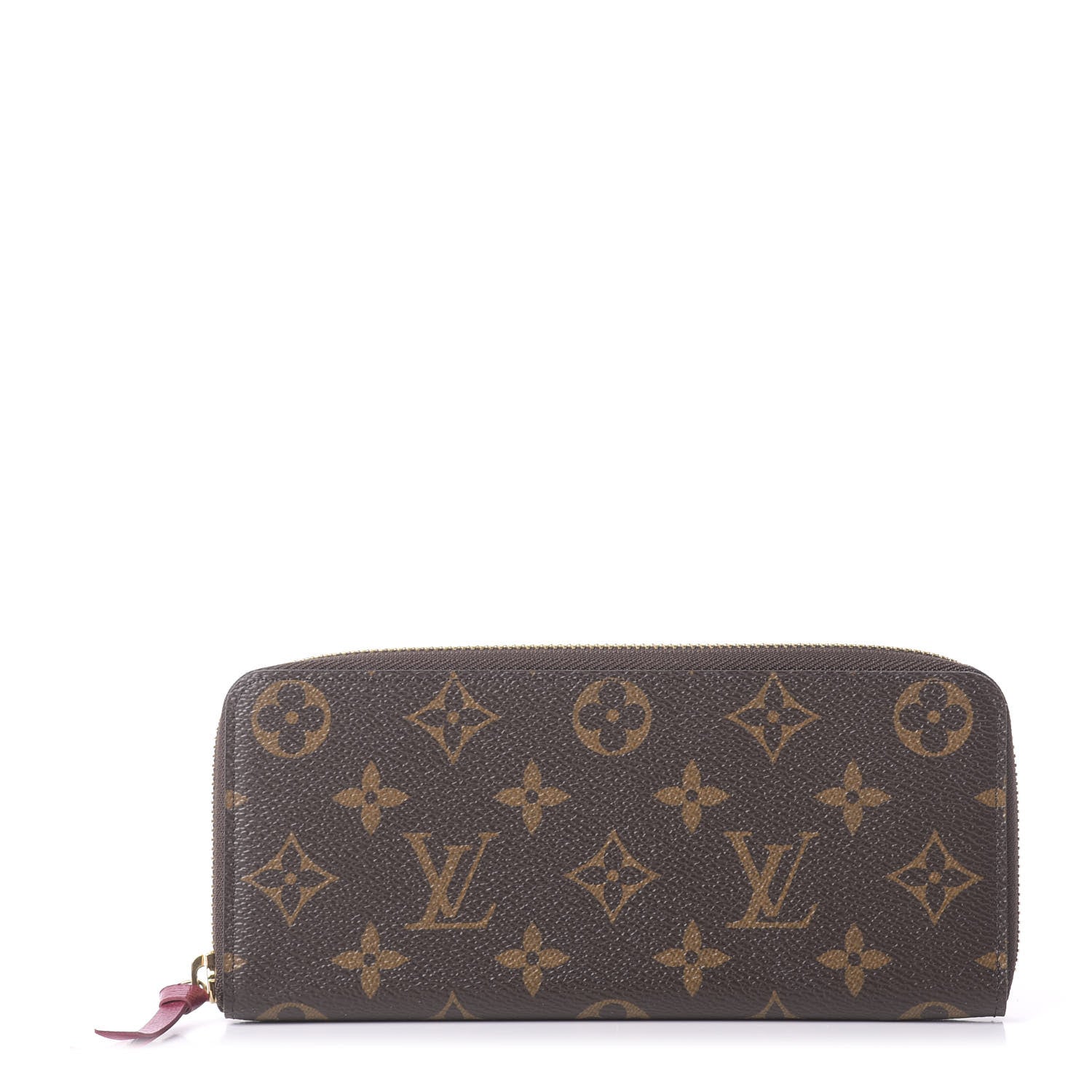 Louis Vuitton Monogram Clemence Wallet Fuchsia 1 of 9