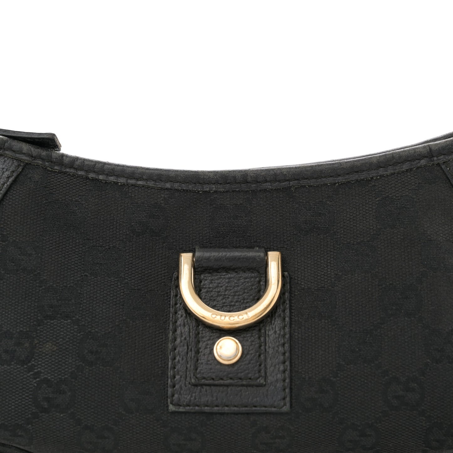 Monogram D Ring Abbey Pochette Black