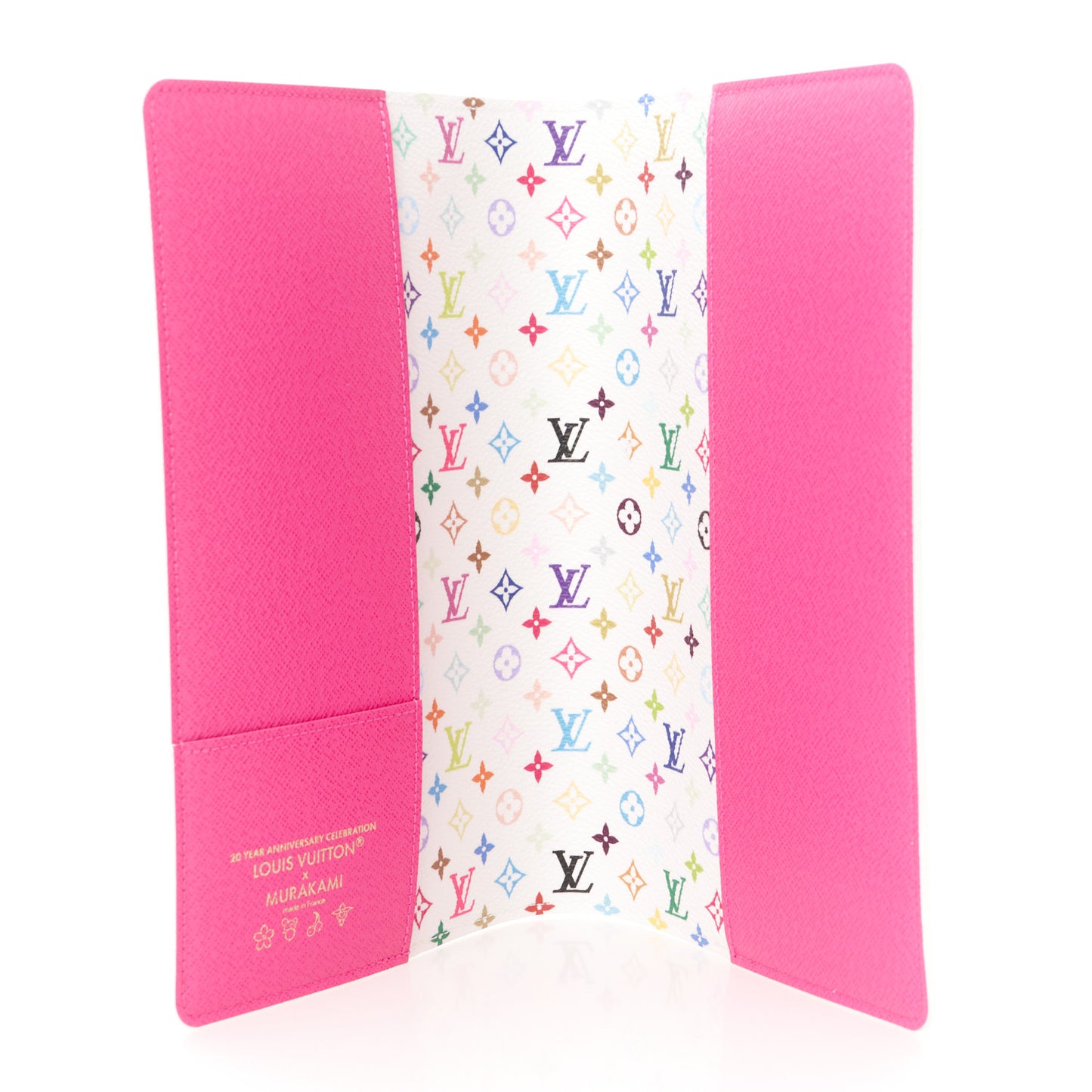 LV X TM Monogram Multicolor Emily Notebook Cover MM White