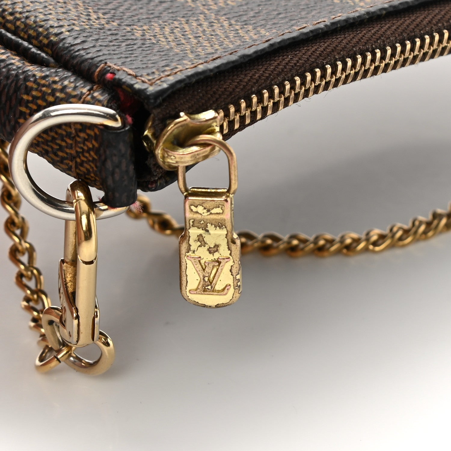 Louis Vuitton Damier Ebene Mini Pochette Accessories 12 of 12